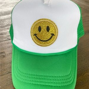 Green Smile Trucker Hat